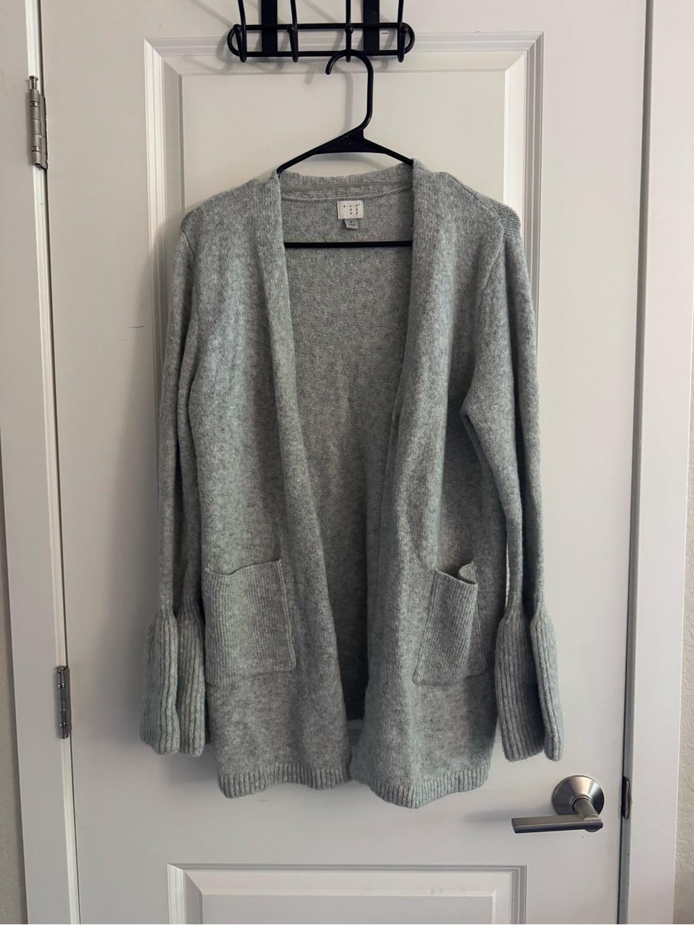 A New Day Gray Cardigan Size Small Like New